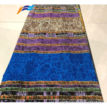 100% Polyester Digital Printed Abaya Nida Dress Fabrics